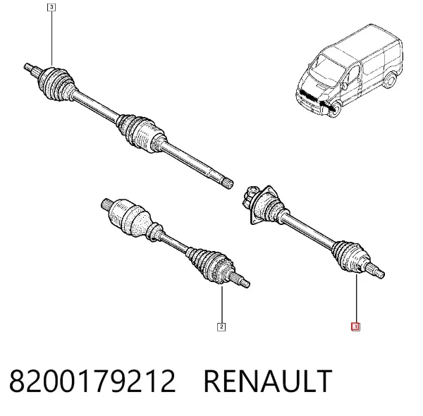  8200179212 Renault (RVI)