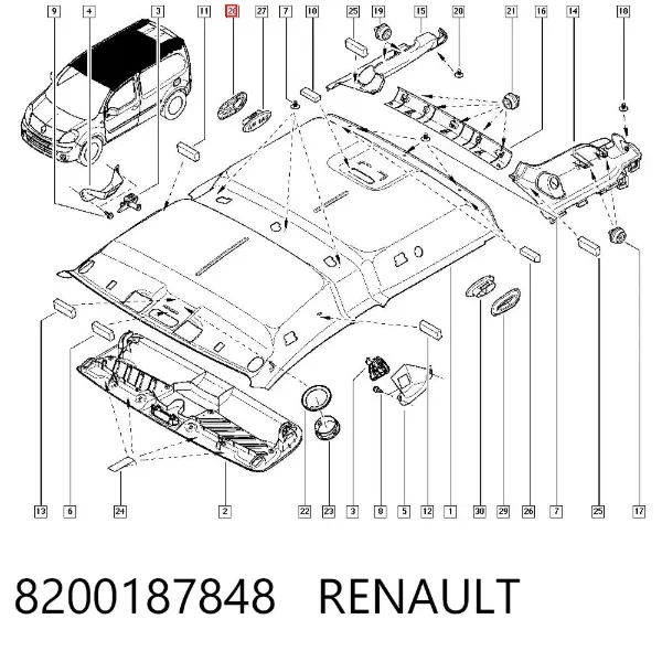  8200187848 Renault (RVI)