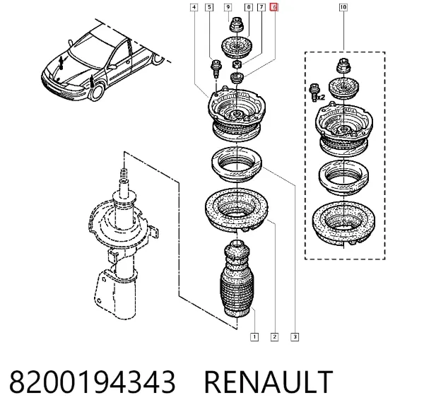  8200194343 Renault (RVI)
