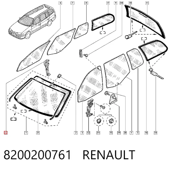  8200200761 Renault (RVI)