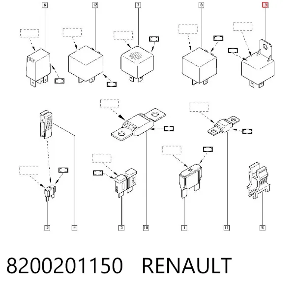  8200201150 Renault (RVI)