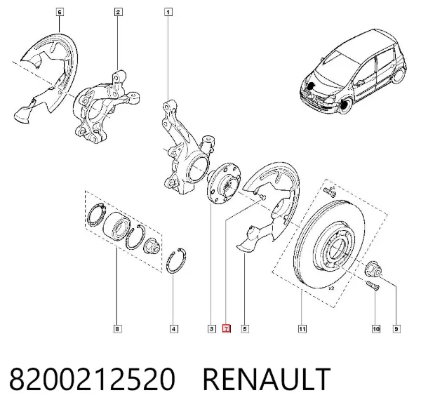  8200212520 Renault (RVI)