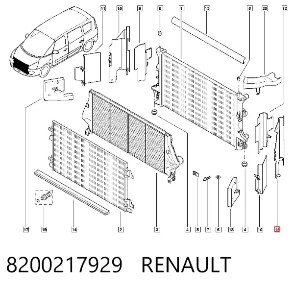  8200217929 Renault (RVI)