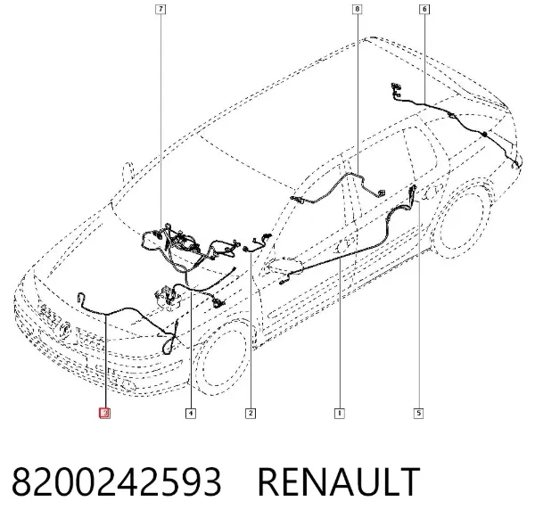  8200242593 Renault (RVI)
