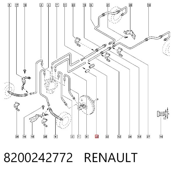  8200242772 Renault (RVI)