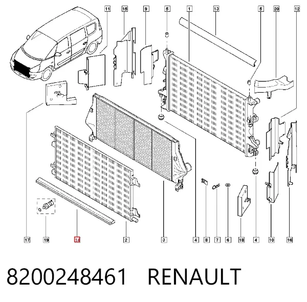  8200248461 Renault (RVI)