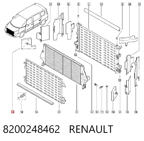  8200248462 Renault (RVI)