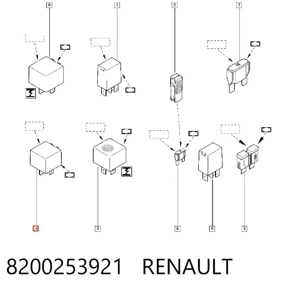  8200253921 Renault (RVI)