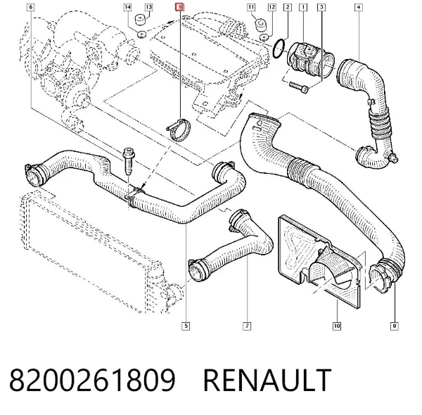  8200261809 Renault (RVI)