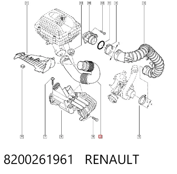  8200261961 Renault (RVI)