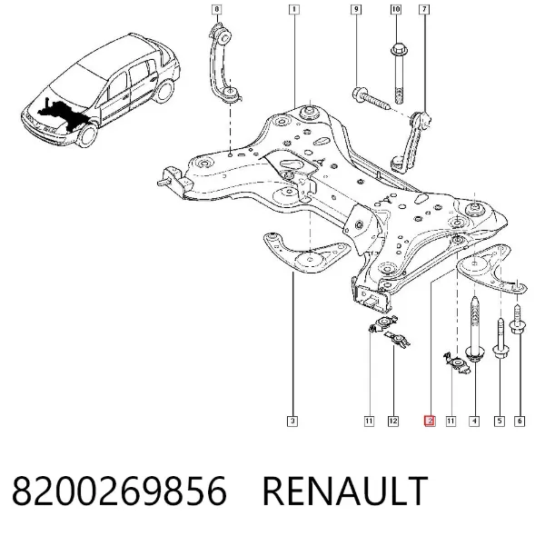  8200269856 Renault (RVI)