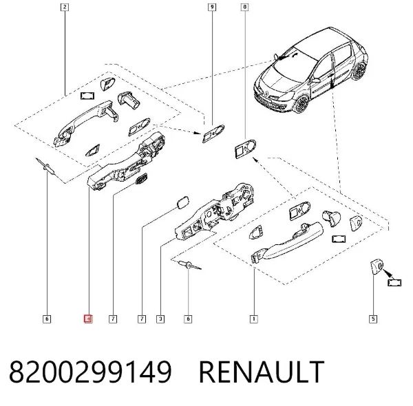  8200299149 Renault (RVI)