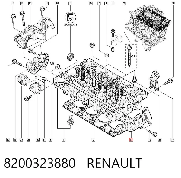  8200323880 Renault (RVI)