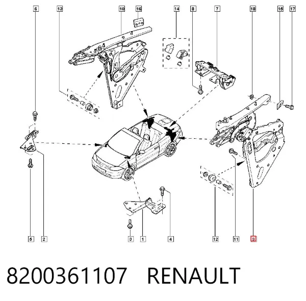  8200361107 Renault (RVI)