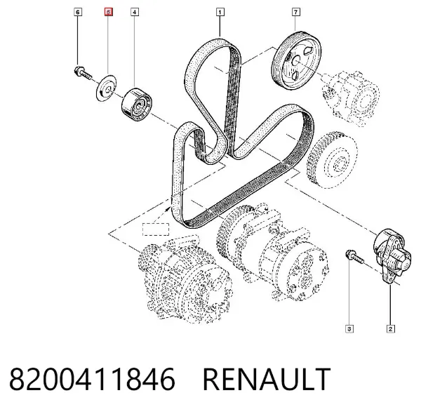  8200411846 Renault (RVI)