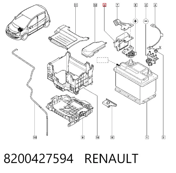  8200427594 Renault (RVI)