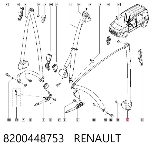  8200448753 Renault (RVI)