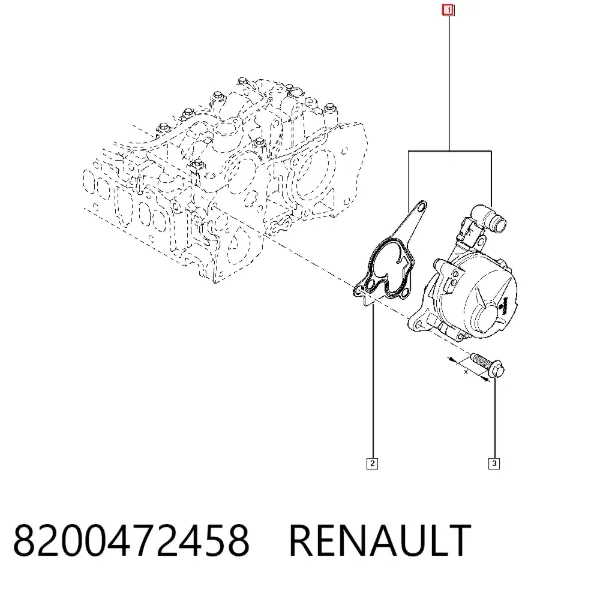 Bomba a vácuo 8200472458 Renault (RVI)