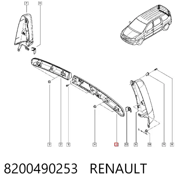  8200490253 Renault (RVI)