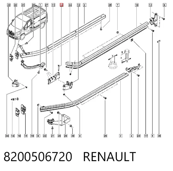  8200506720 Renault (RVI)