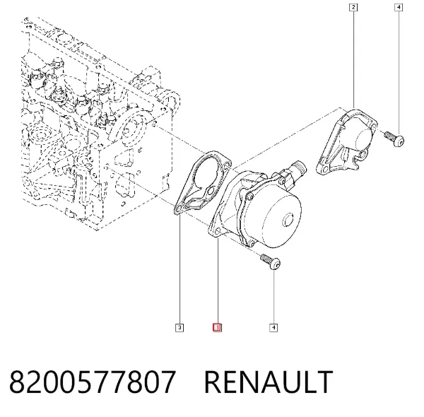 Bomba a vácuo 8200577807 Renault (RVI)