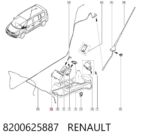  8200625887 Renault (RVI)