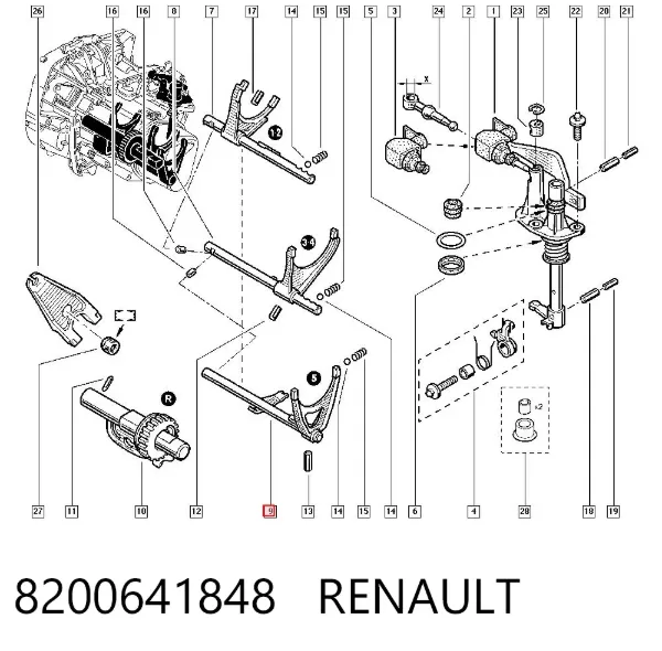  8200641848 Renault (RVI)