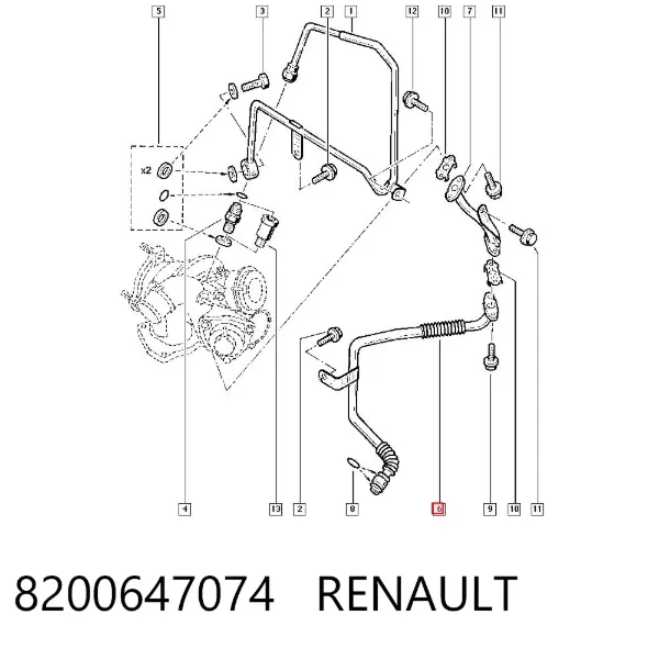  8200647074 Renault (RVI)