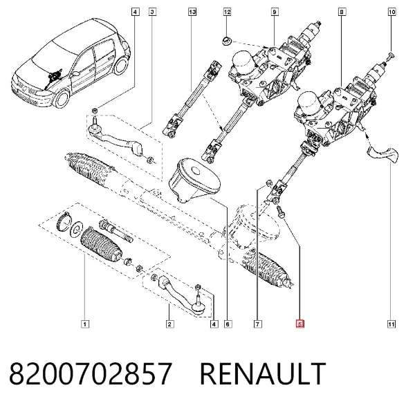  8200702857 Renault (RVI)