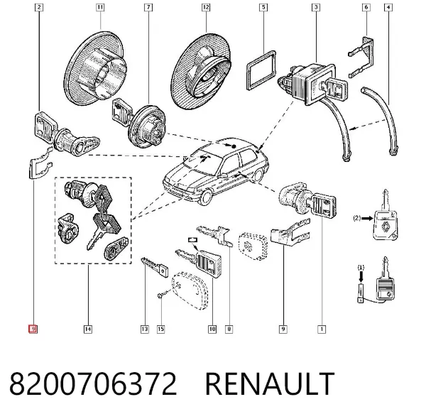  8200706372 Renault (RVI)