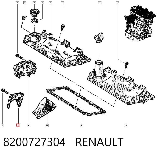  8200727304 Renault (RVI)