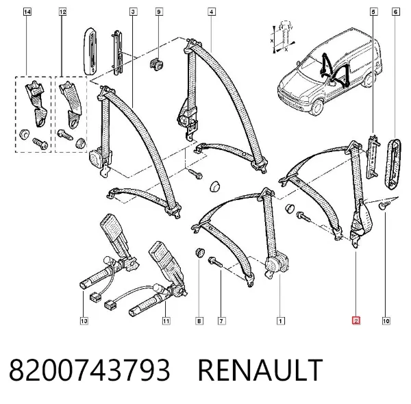  8200743793 Renault (RVI)