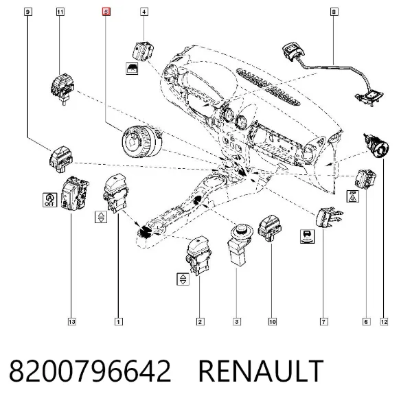  8200796642 Renault (RVI)