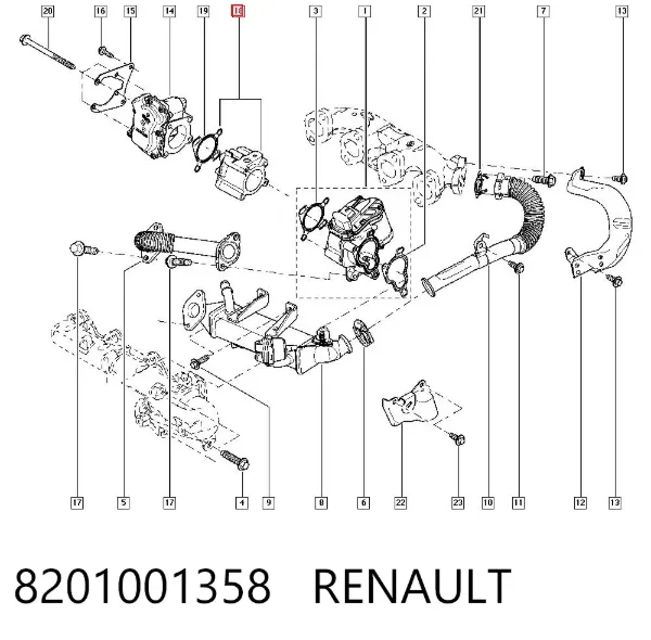  8201001358 Renault (RVI)