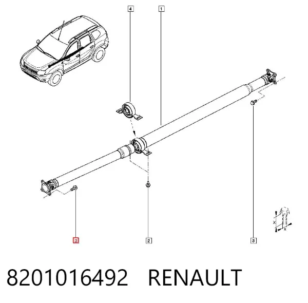  8201016492 Renault (RVI)