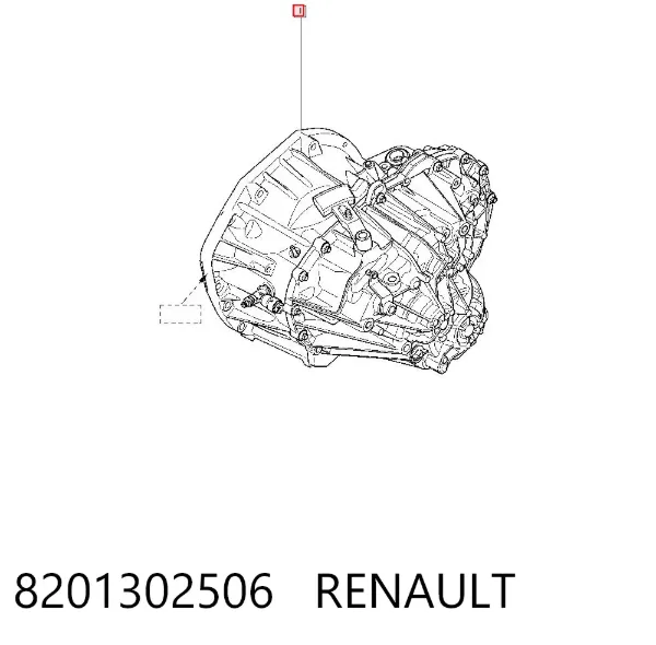 Caixa de Mudança montada (caixa mecânica de velocidades) Renault Master III