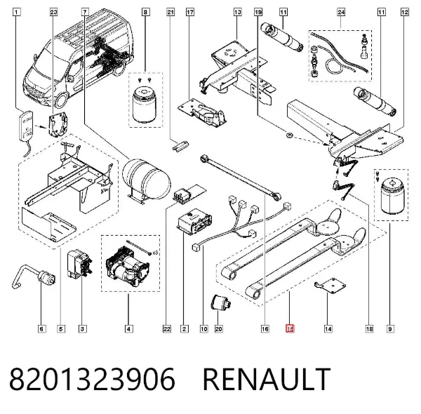 8201323906 Renault (RVI)