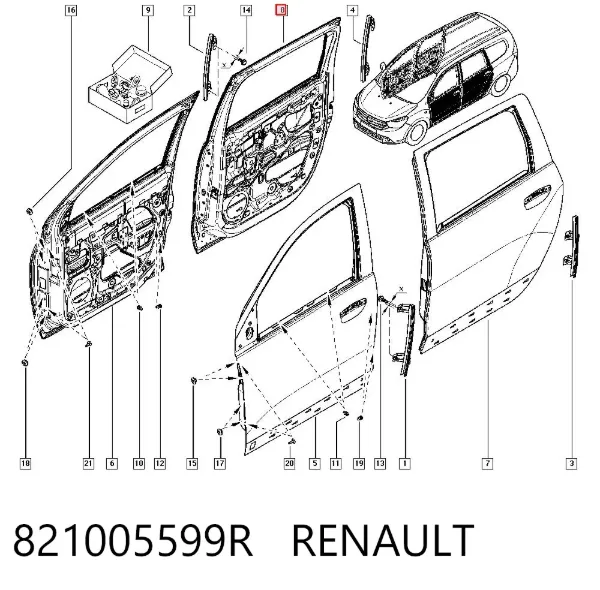 821005599R Renault (RVI)