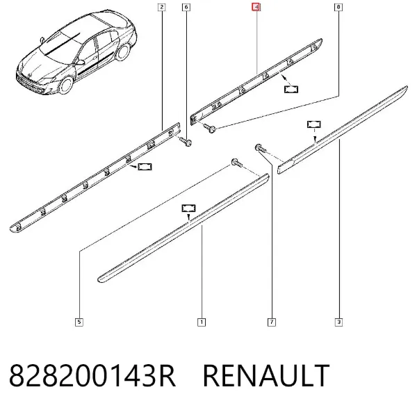  828200143R Renault (RVI)