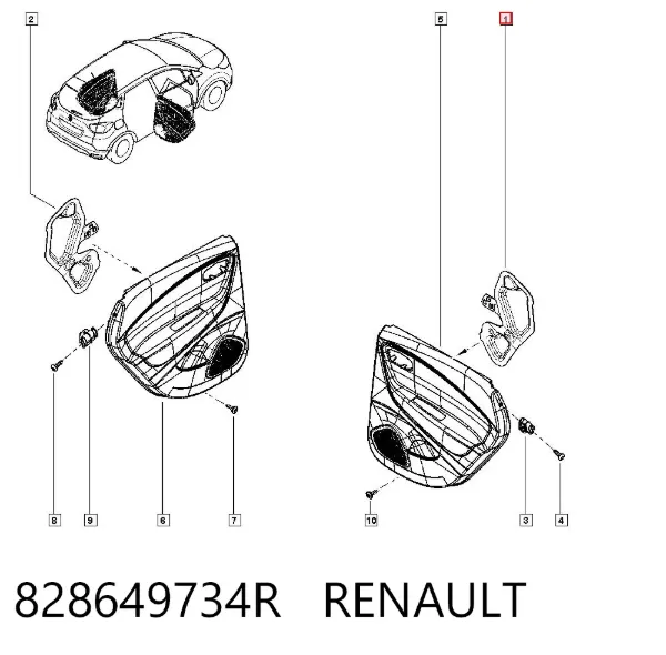  828649734R Renault (RVI)
