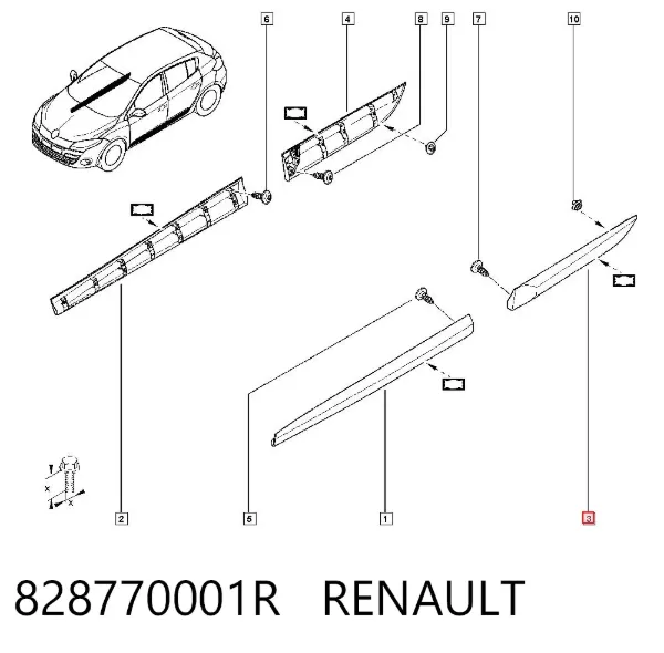  828770001R Renault (RVI)
