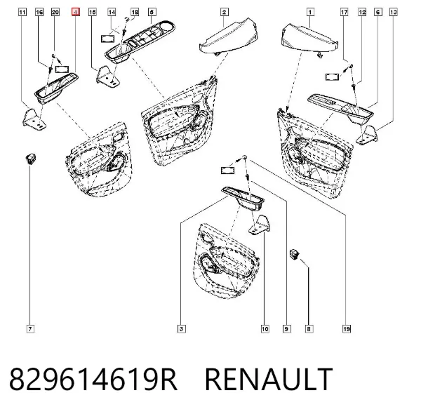 829614619R Renault (RVI)