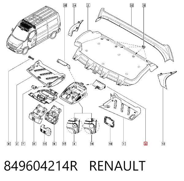  849604214R Renault (RVI)