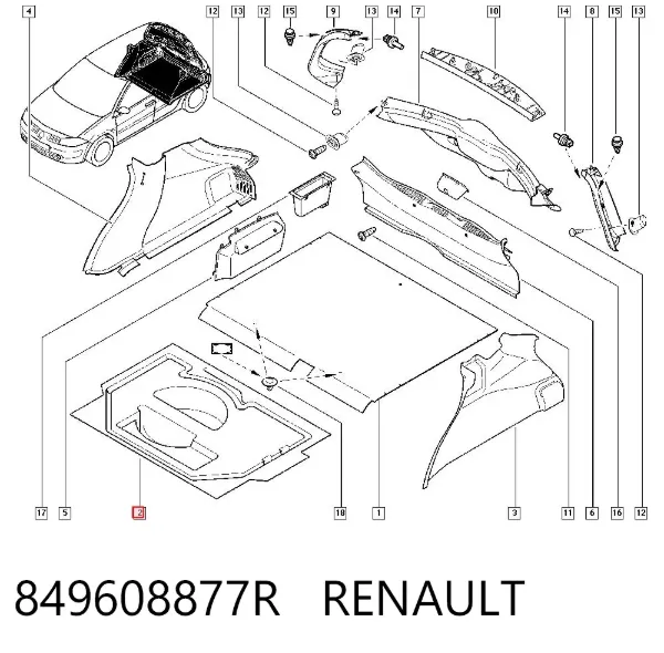  849608877R Renault (RVI)