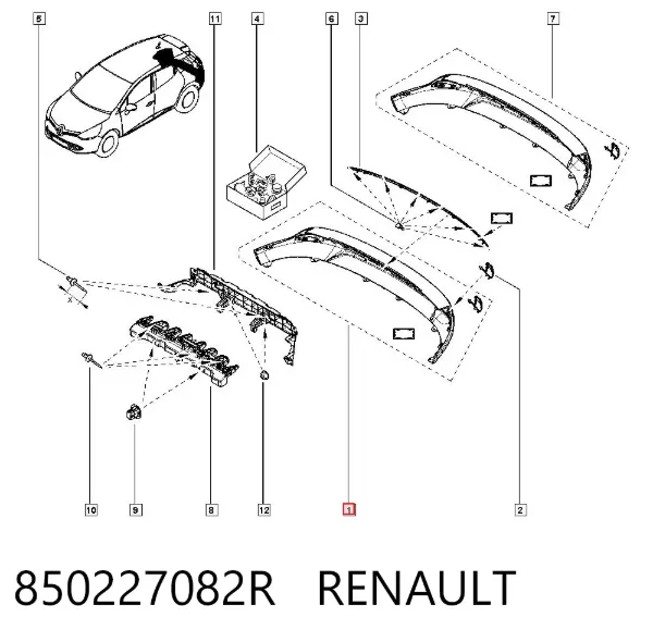  850227082R Renault (RVI)