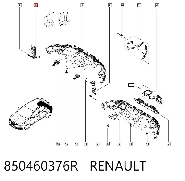  850460376R Renault (RVI)