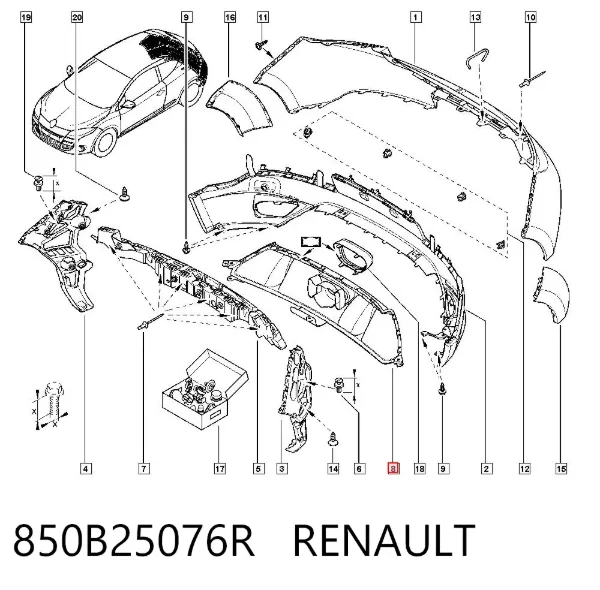  850B25076R Renault (RVI)