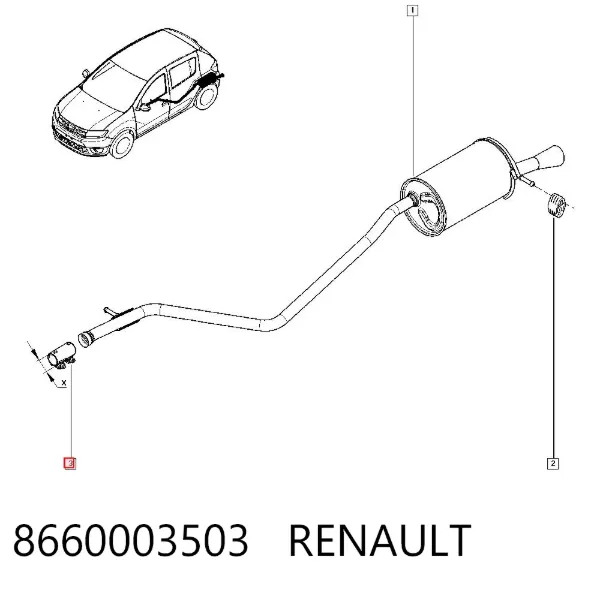  8660003503 Renault (RVI)