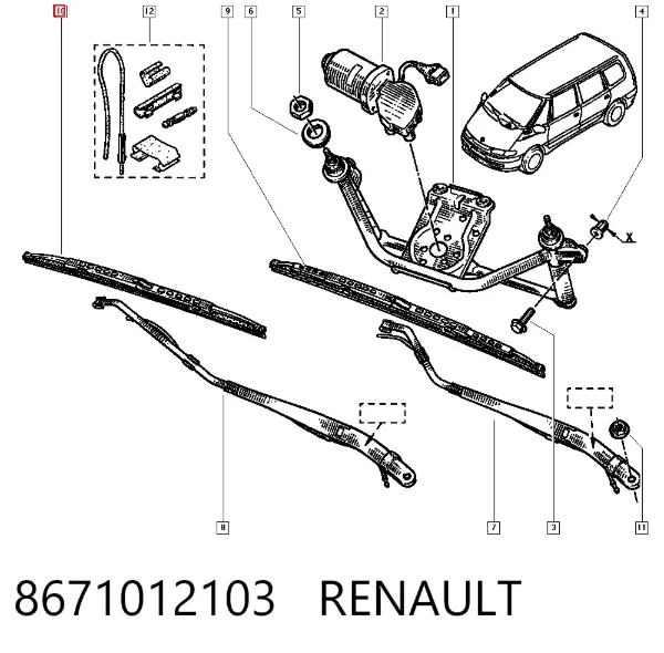  8671012103 Renault (RVI)