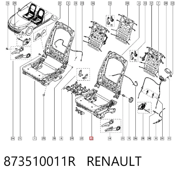  873510011R Renault (RVI)